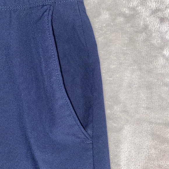 GRANDSLAM Men's Navy Blue Flat Front Golf Shorts Size 38 Preppy Classic - Picture 2 of 7